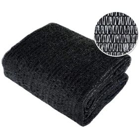12ft*20ft This Finished Black Shade Net Provides Efficient Shading, Protects Plant Health, And Enhances Gardening Results. (Option: 12ft20ft)